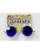 Fashionable 60's Round Sunglasses - costumesupercenter.com