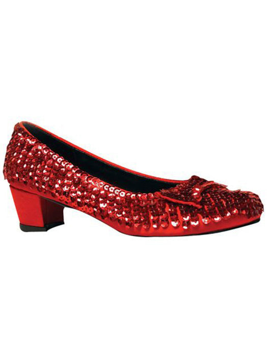 Dorothy (Red Sequin) Child Shoes - costumesupercenter.com
