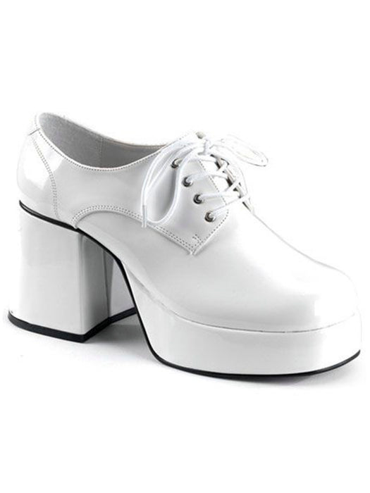 White Platform Shoes - costumesupercenter.com