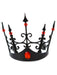 Black Crown with Red Gems - costumesupercenter.com