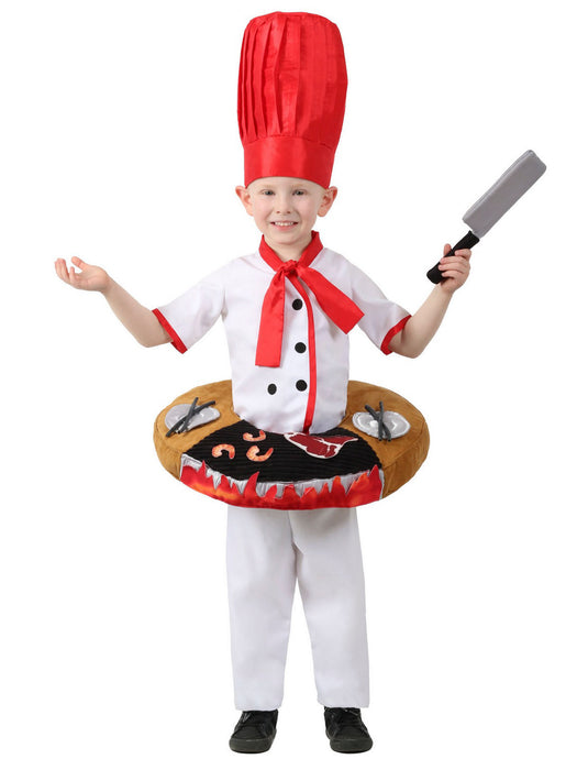Hibachi Chef Boy's Tabletop Costume - costumesupercenter.com