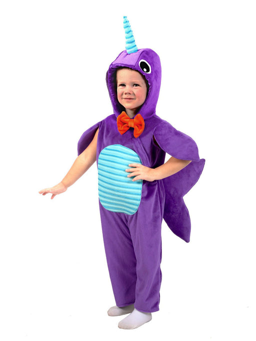Baby/Toddler Minky Narwhal Costume - costumesupercenter.com