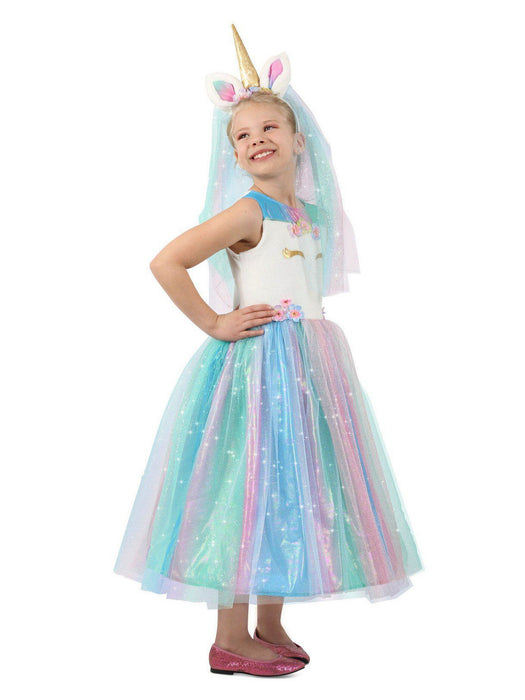 Lovely Lady Girl's Unicorn Dress - costumesupercenter.com