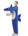 Hilarious Adult Chompin' Daddy Shark Costume with Sound Chip - costumesupercenter.com