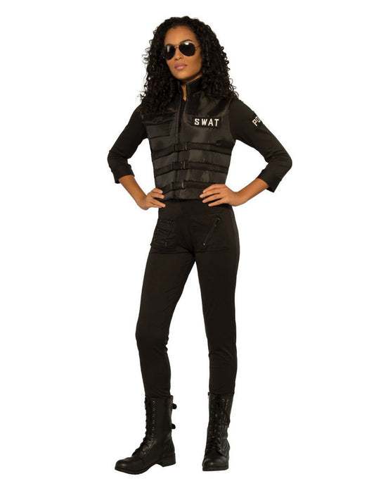 Police Freeze Costume for Adults - costumesupercenter.com