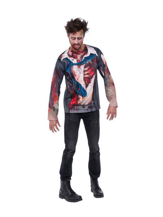 Adult Zombie Costume - costumesupercenter.com