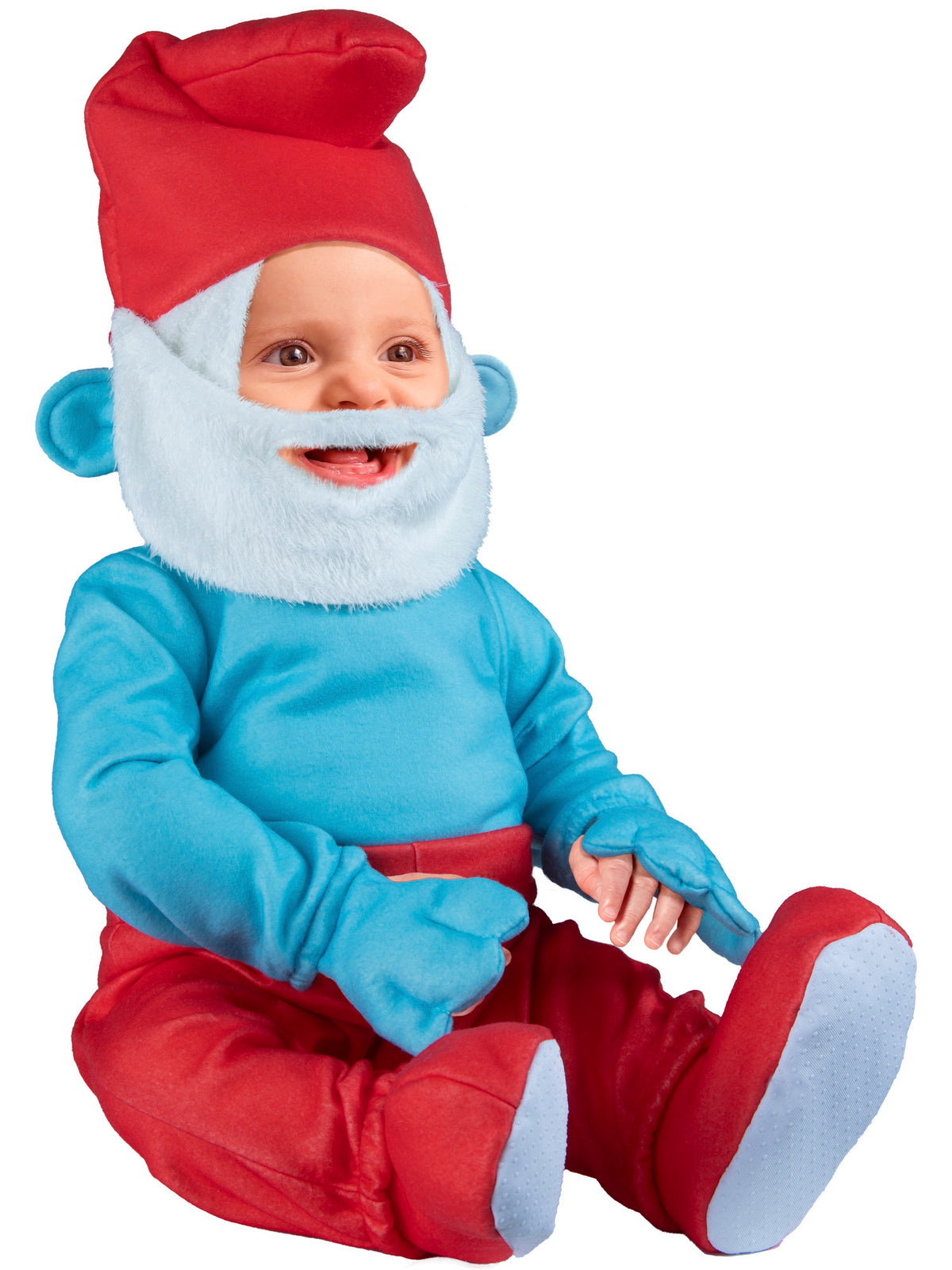 Toddler The Smurfs Papa Smurf Costume — Costume Super Center