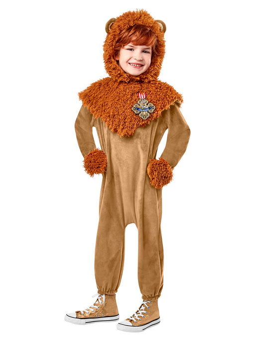 Boys' Wizard Of Oz Cowardly Lion Costume - Deluxe - costumesupercenter.com