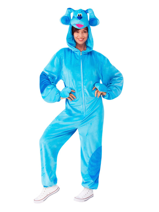 Adult Comfywear Blues Clues Blue Costume - costumesupercenter.com