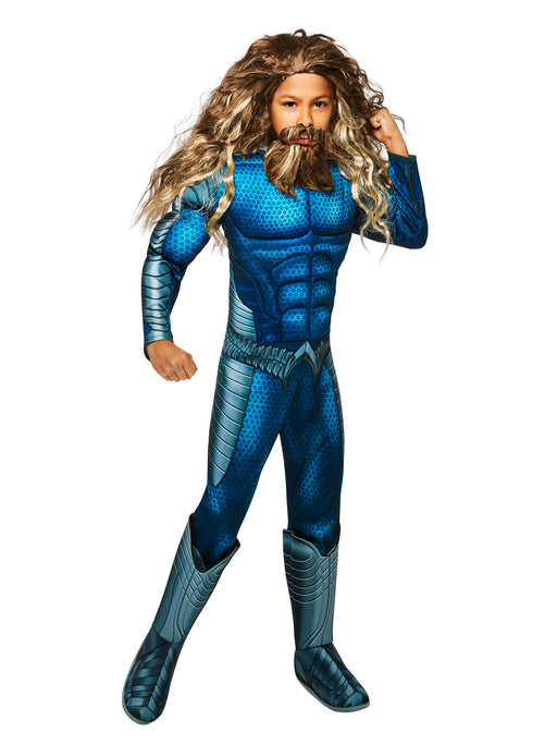 Boys' Aquaman and the Lost Kingdom Aquaman Costume - Deluxe - costumesupercenter.com