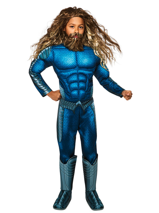Boys' Aquaman and the Lost Kingdom Aquaman Costume - Deluxe - costumesupercenter.com