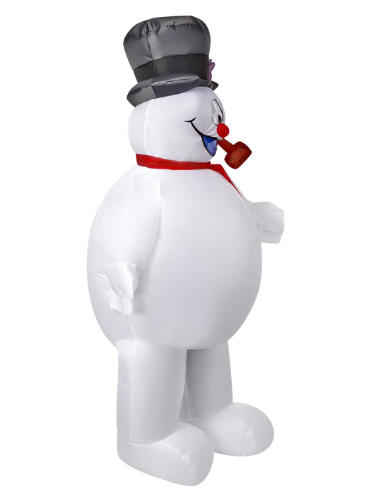 Adult Frosty the Snowman Inflatable Costume - costumesupercenter.com