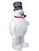 Adult Frosty the Snowman Inflatable Costume - costumesupercenter.com