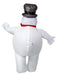 Adult Frosty the Snowman Inflatable Costume - costumesupercenter.com