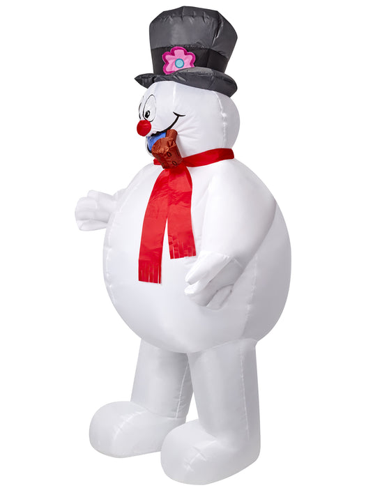 Adult Frosty the Snowman Inflatable Costume - costumesupercenter.com