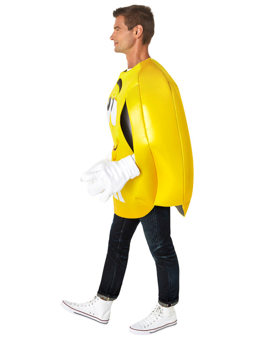 Adult Yellow M&M's Costume - costumesupercenter.com
