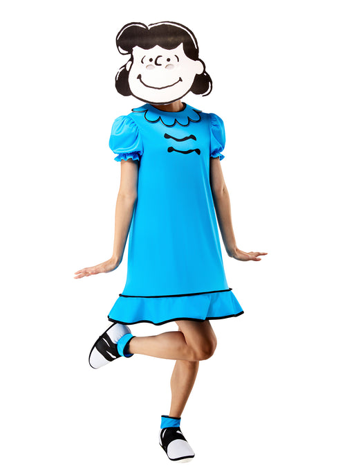 Women's Peanuts Lucy Costume - costumesupercenter.com