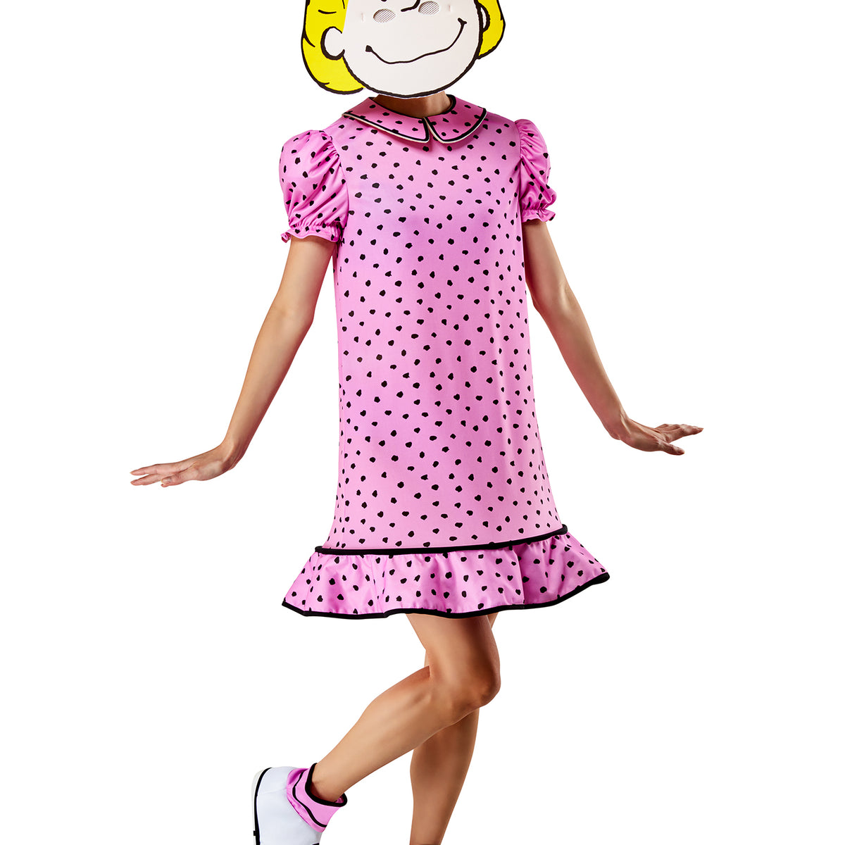 sally brown dress Women's Peanuts Costume — Costume Super Center Curvy brides, your dream Machine wash in cold YGroup_scoop1 Color:BLUSH PINK
