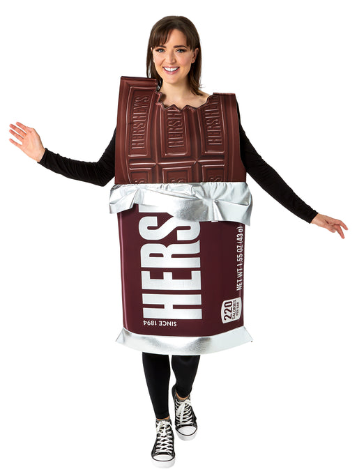 Adult Hershey's Chocolate Bar Costume - costumesupercenter.com