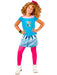 Girls' American Girl Courtney Moore 80's Costume Set - costumesupercenter.com