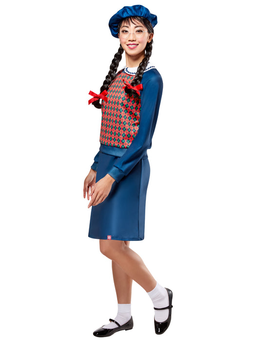 Women's American Girl Molly McIntire Dress with Beret Costume Set - costumesupercenter.com