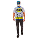Men's DC Comics Ben Cooper Batman T-Shirt and Half Mask - costumesupercenter.com
