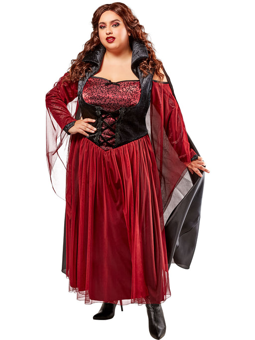 Women's Plus Size Vampiress Costume — Costume Super Center Women's Plus Size Vampiress Costume — Costume Super Center