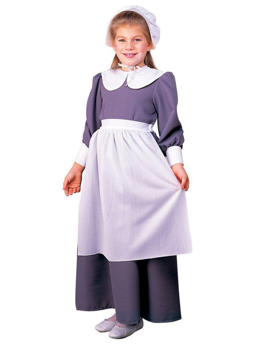 Girls Pilgrim Costume - costumesupercenter.com