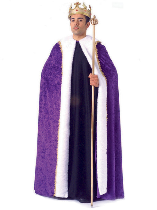 Velvet Purple Robe - costumesupercenter.com