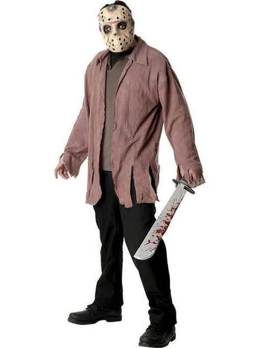 Mens Friday the 13th Jason Voorhees Costume - costumesupercenter.com