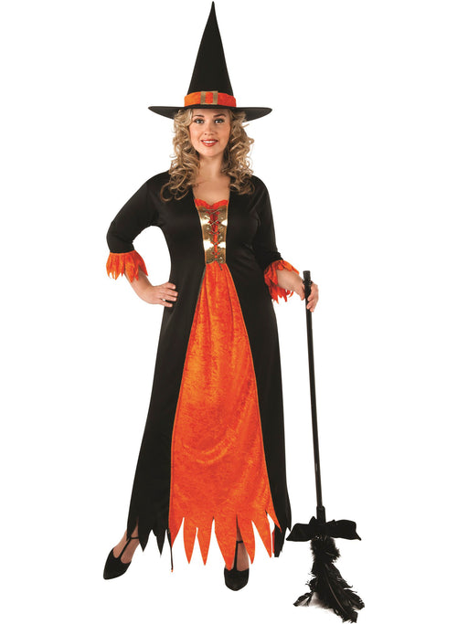 Womens Gothic Witch Costume - costumesupercenter.com