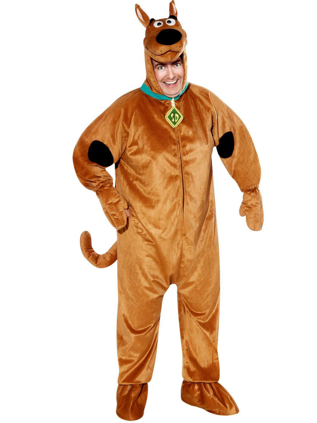 Mens Scooby Doo Adult Plus Costume — Costume Super Center