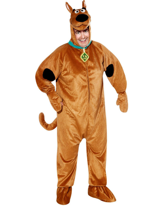 Mens Scooby Doo Adult Plus Costume - costumesupercenter.com
