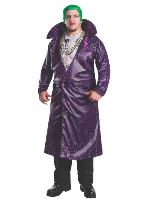 Suicide Squad: Joker Deluxe Costume for Adults Plus - costumesupercenter.com