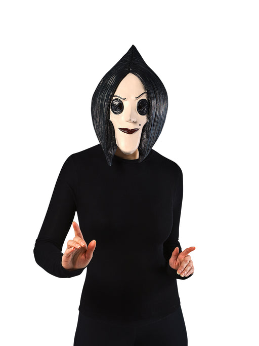 Women's Coraline The Other Mother Overhead Latex Mask - Deluxe - costumesupercenter.com