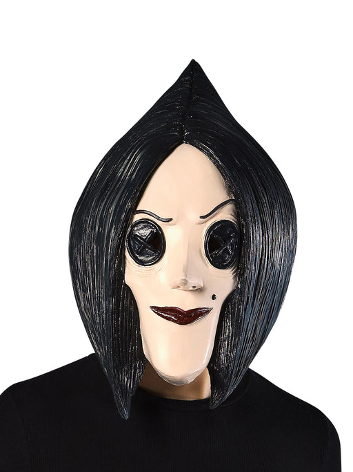 Women's Coraline The Other Mother Overhead Latex Mask - Deluxe - costumesupercenter.com