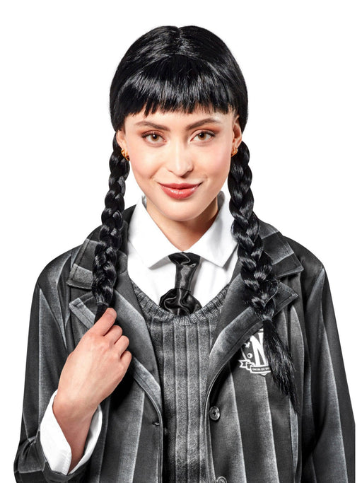 Women's Wednesday Addams Wig - costumesupercenter.com