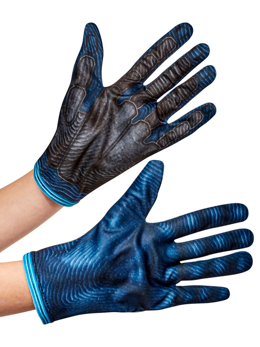 Kids' DC Comics Blue Beetle Gloves - costumesupercenter.com