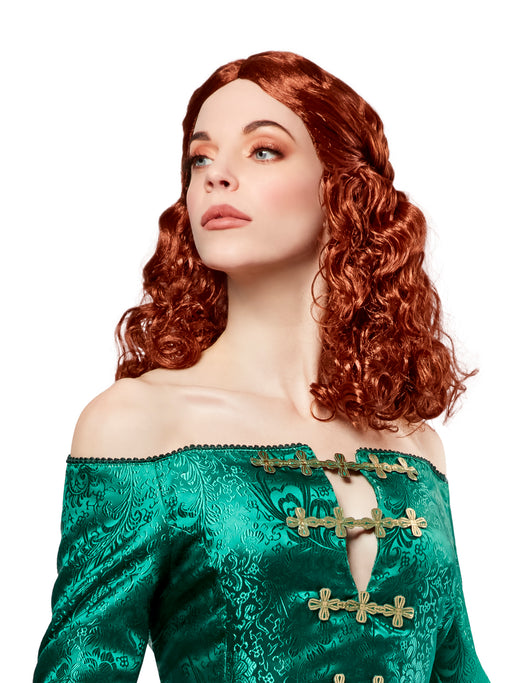 Women's House of the Dragon Alicent Hightower Auburn Wig - costumesupercenter.com