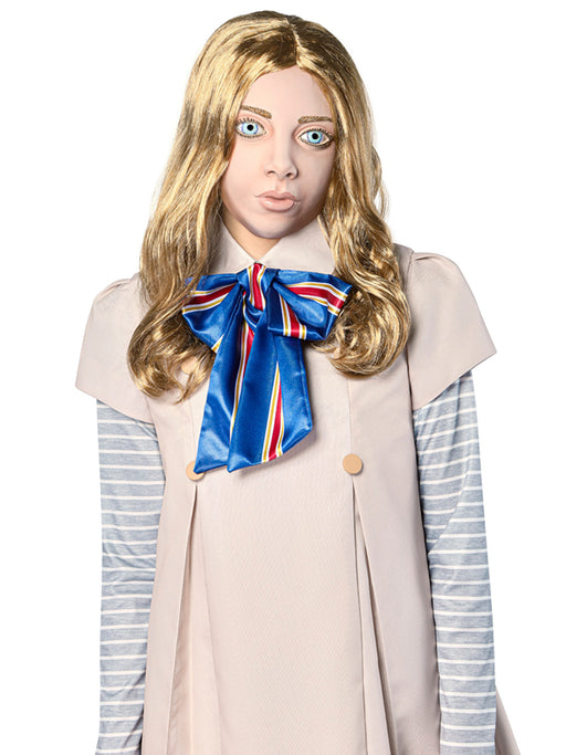 Adult M3gan Overhead Latex Mask with Wig - costumesupercenter.com