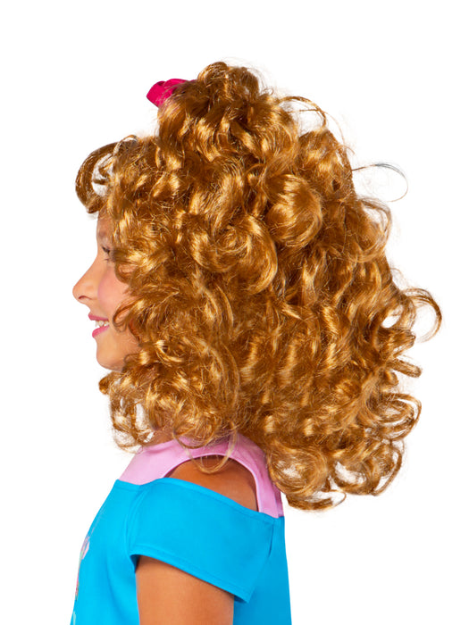 Girls' American Girl Courtney Moore Blonde Curly Wig - costumesupercenter.com