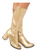 Gold Go-go Boots for Adults - costumesupercenter.com