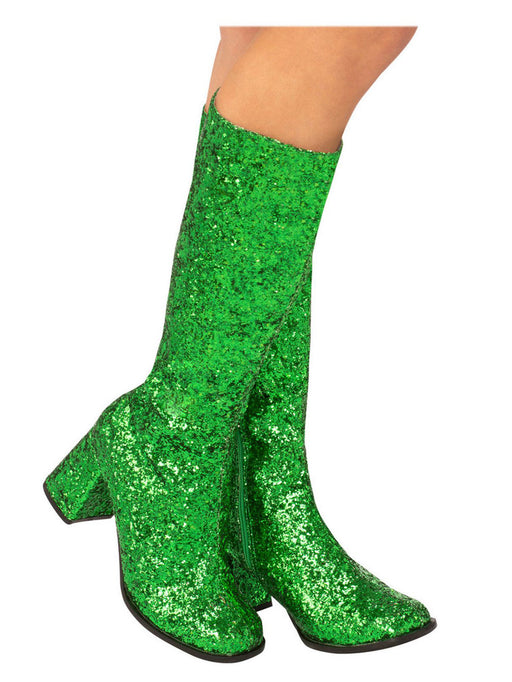 Green Go-go Boots for Adults - costumesupercenter.com