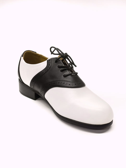 Adult Black and White  1950's Saddle Shoes - costumesupercenter.com
