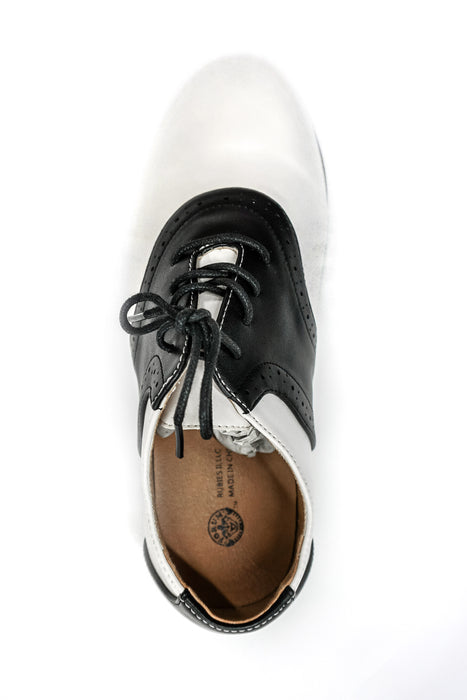 Adult Black and White  1950's Saddle Shoes - costumesupercenter.com