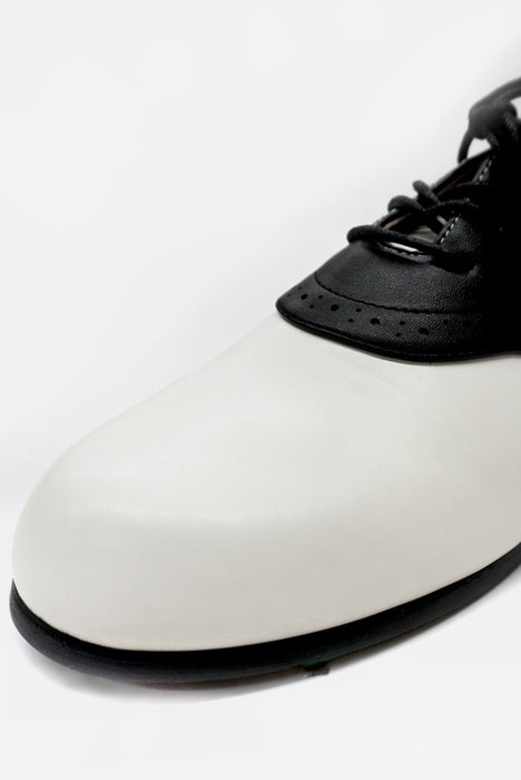 Adult Black and White  1950's Saddle Shoes - costumesupercenter.com