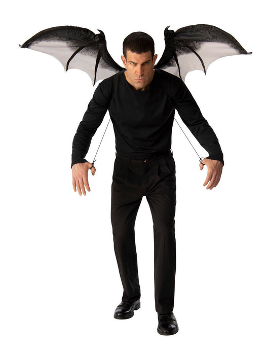 Adult Gray Dragon Wings - costumesupercenter.com