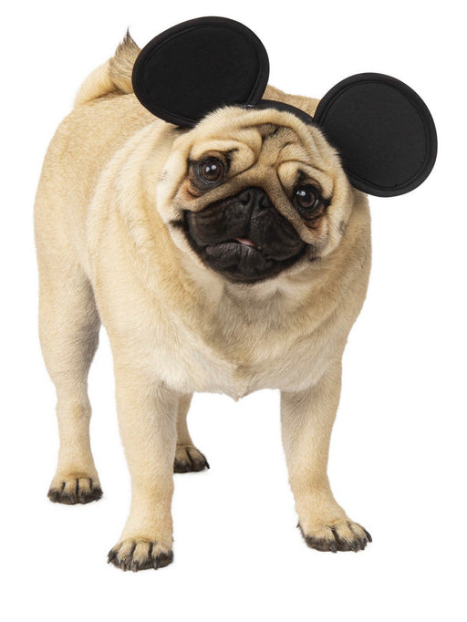 Mickey Mouse Ears Pet Headpiece - costumesupercenter.com