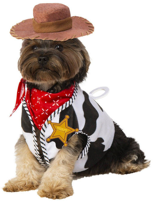 Toy Story Woody Pet Vest, Headpiece and Bandana - costumesupercenter.com