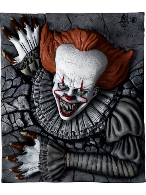 37-inch IT Pennywise Wall Breaker Decoration - costumesupercenter.com